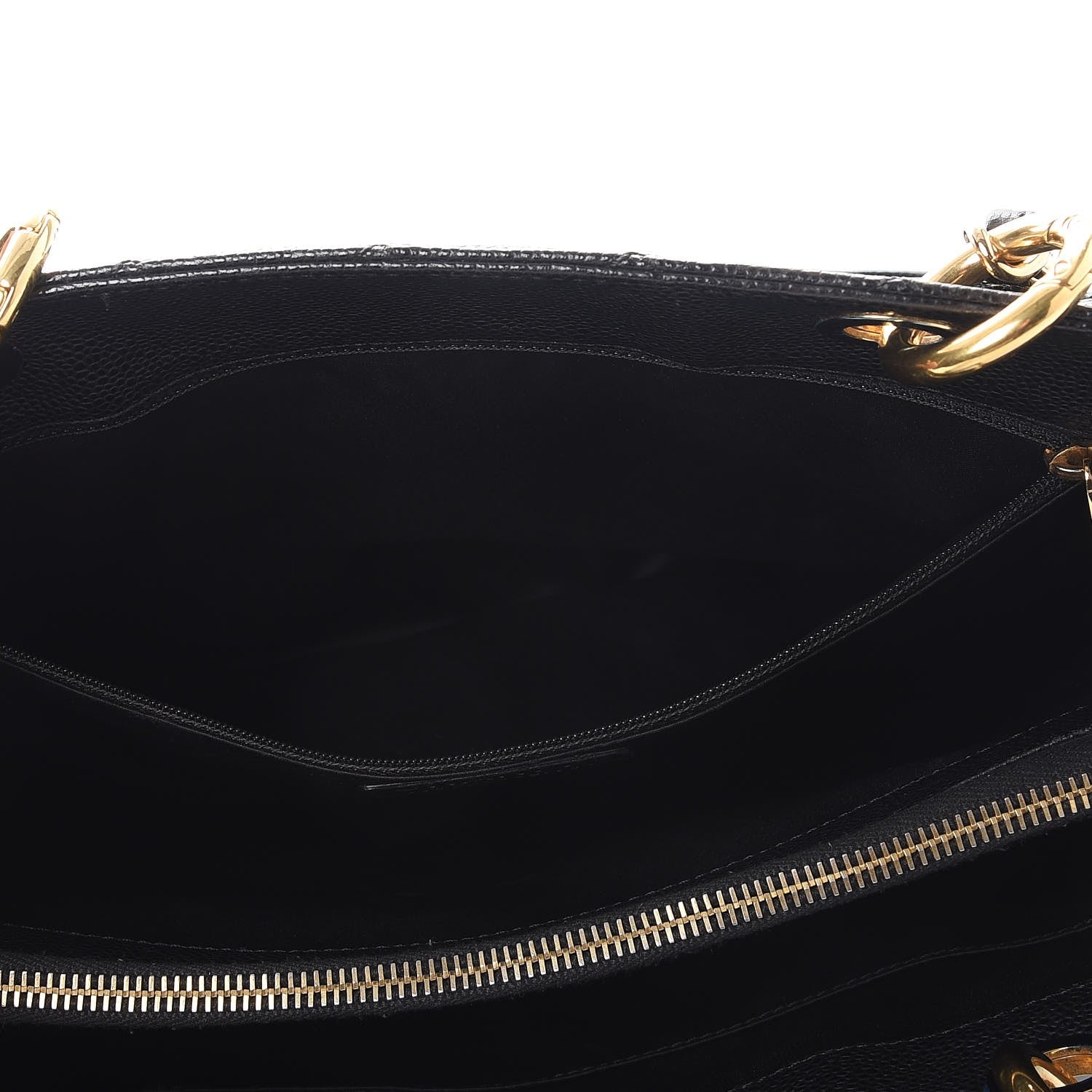 Chanel Caviar Quilted Grand Shopping Tote GST Black 9 of 15