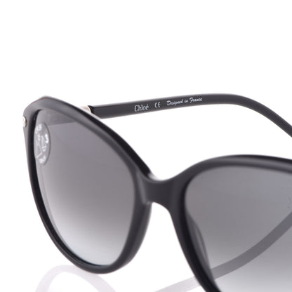 Chloe Round Sunglasses CL2253 Black 5 of 8
