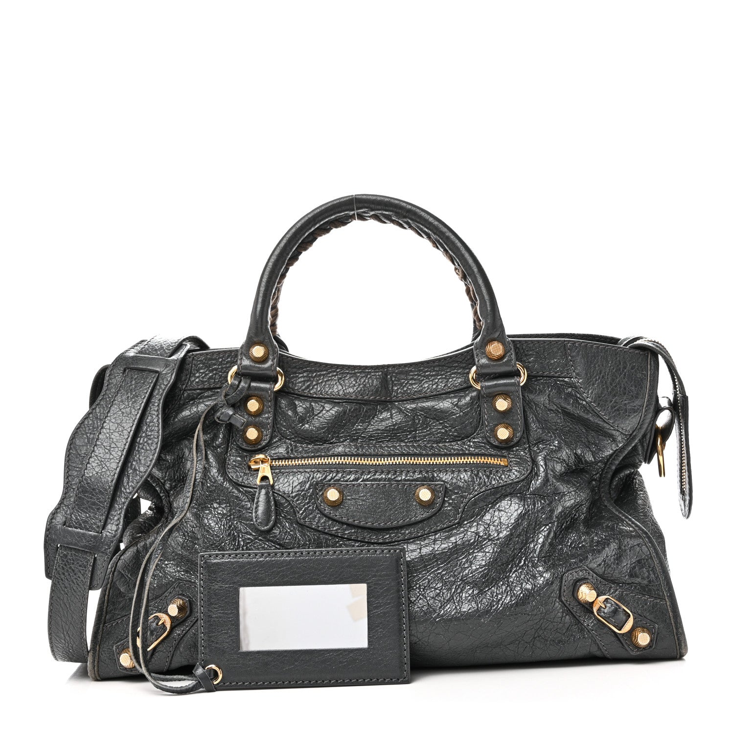 Balenciaga Agneau Giant 12 Gold Hardware City Gris Fossile 3 of 11