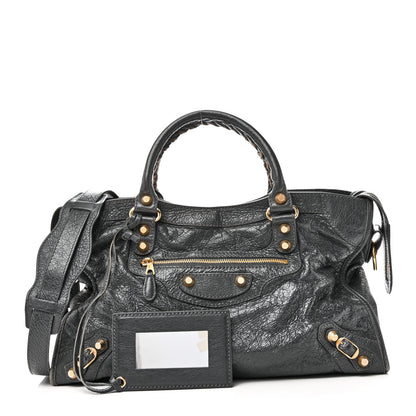 Balenciaga Agneau Giant 12 Gold Hardware City Gris Fossile 3 of 11
