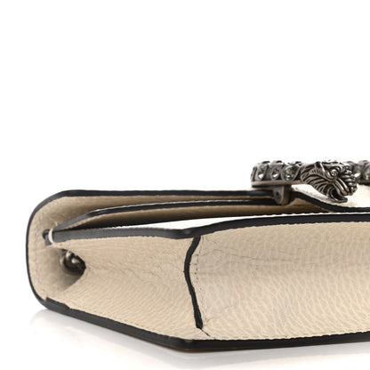 Gucci Dollar Calfskin Crystal Super Mini Dionysus Shoulder Bag Mystic White Black Diamond 9 of 12