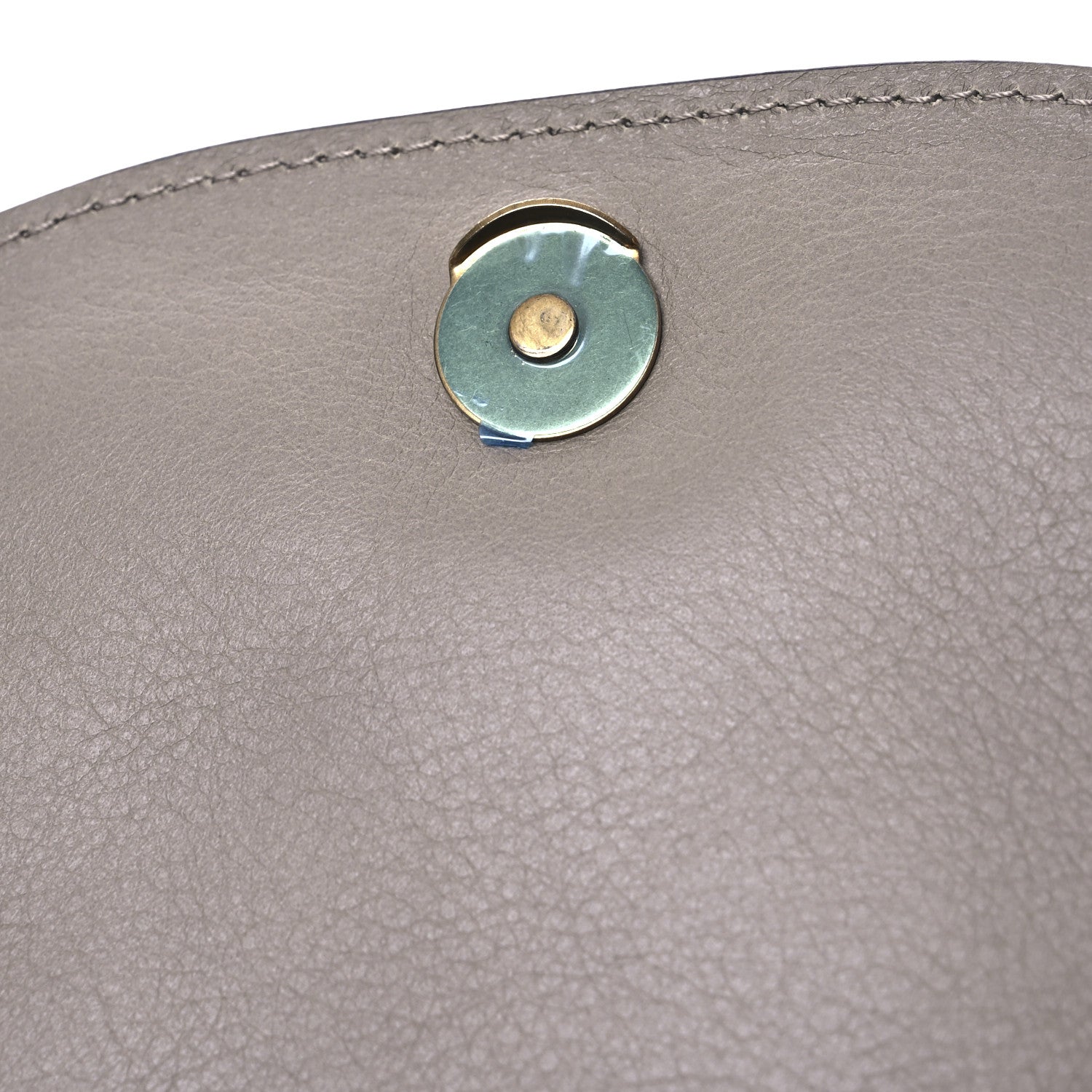 Chloe Calfskin Suede Small Nile Bracelet Bag Motty Grey 12 of 14
