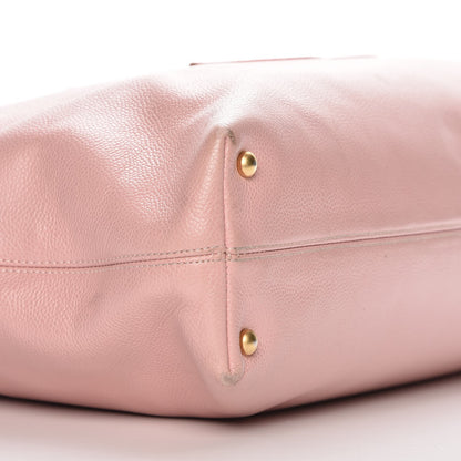 Chanel Caviar CC Tote Pink 17 of 18