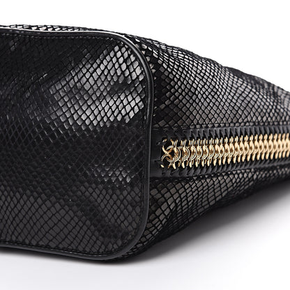 Stella McCartney Faux Python Bailey Boo Hobo Black 9 of 12