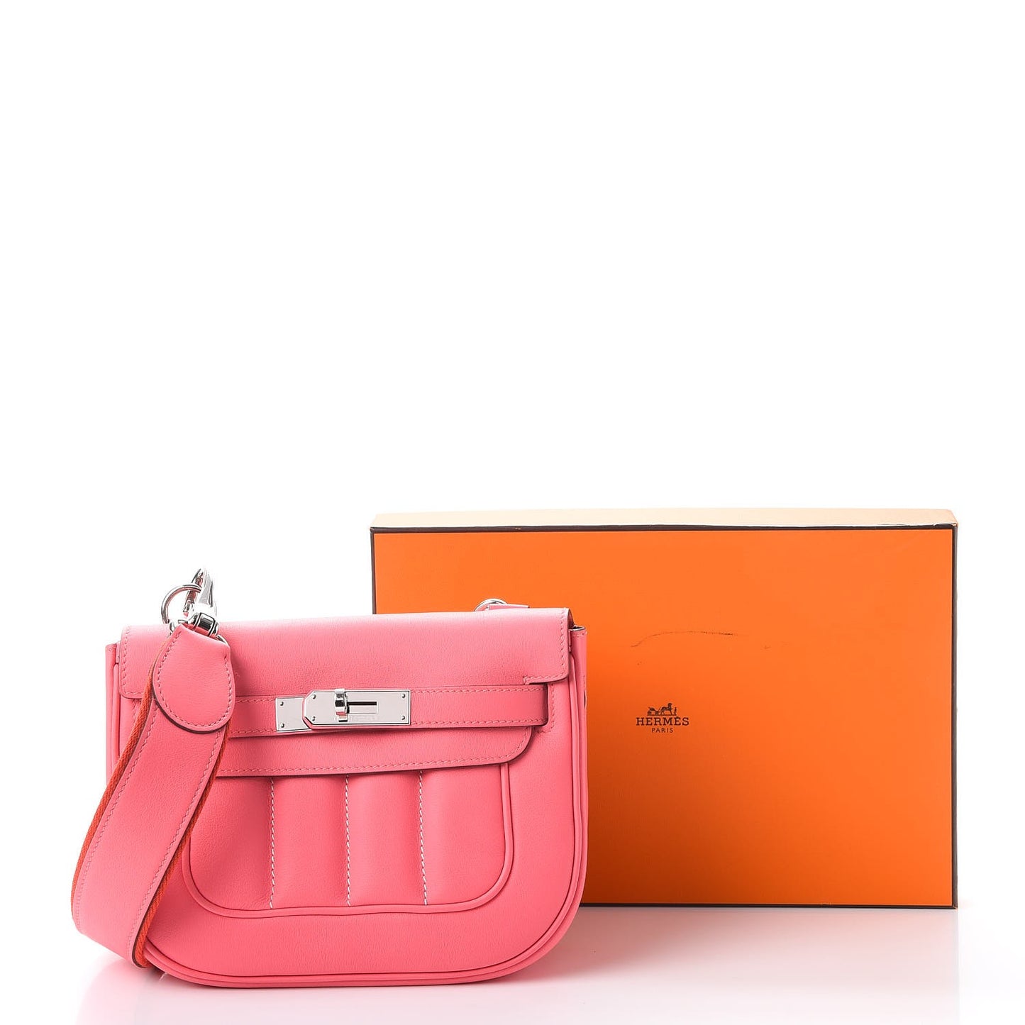 Veau Swift Mini Sac Berline Rose Azalee