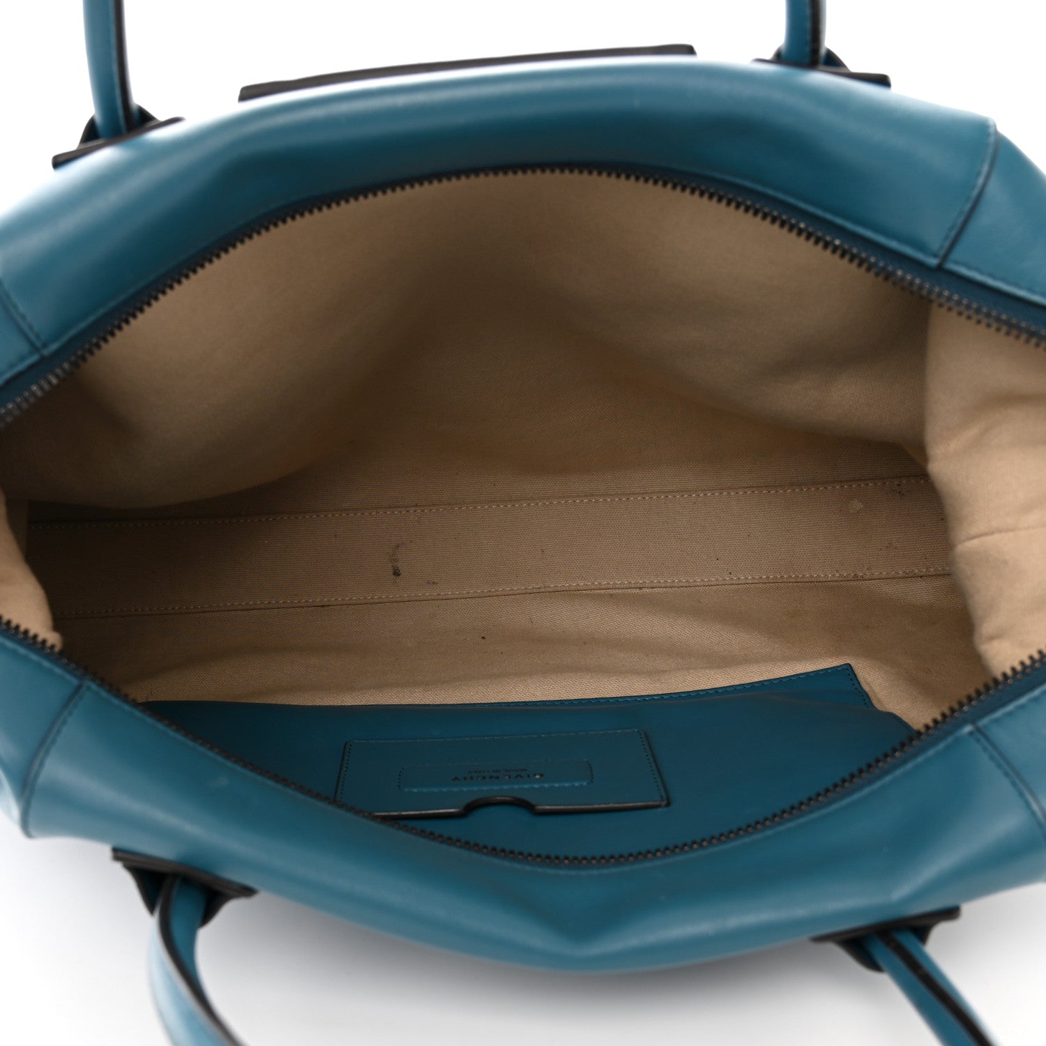 Givenchy Smooth Calfskin Medium Soft Antigona Petrol Blue 5 of 11