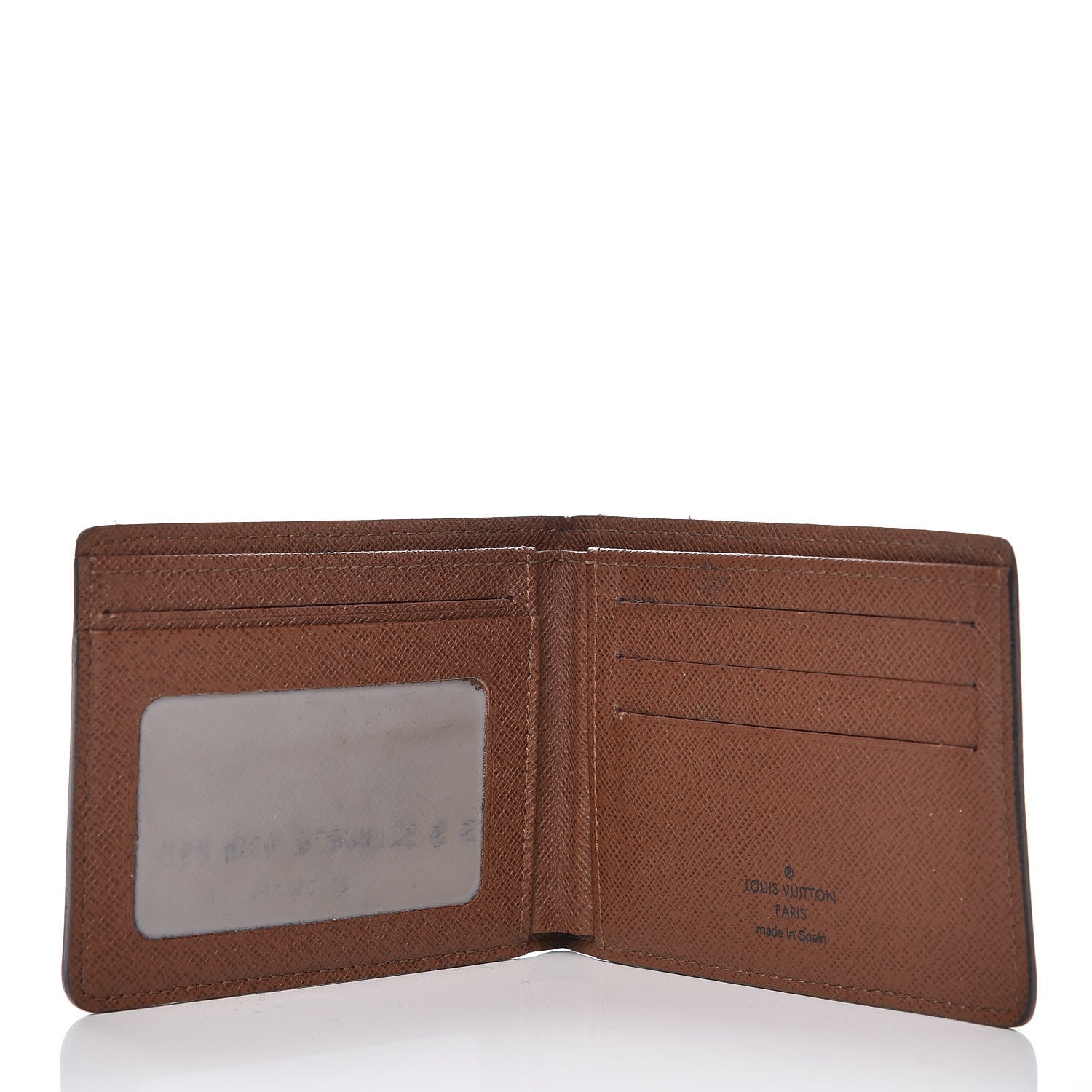 Louis Vuitton Monogram Mens Porte-Billets 3 Card Billfold Wallet 5 of 9