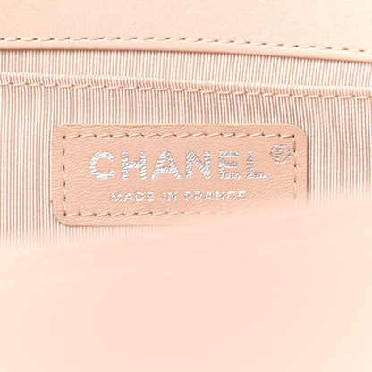 Chanel Lambskin Quilted Medium Boy Flap Light Pink 7 of 8