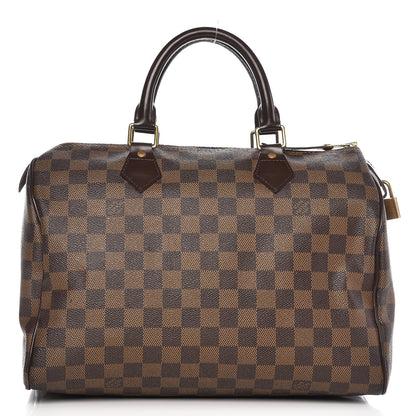 Louis Vuitton Damier Ebene Speedy 30 1 of 34