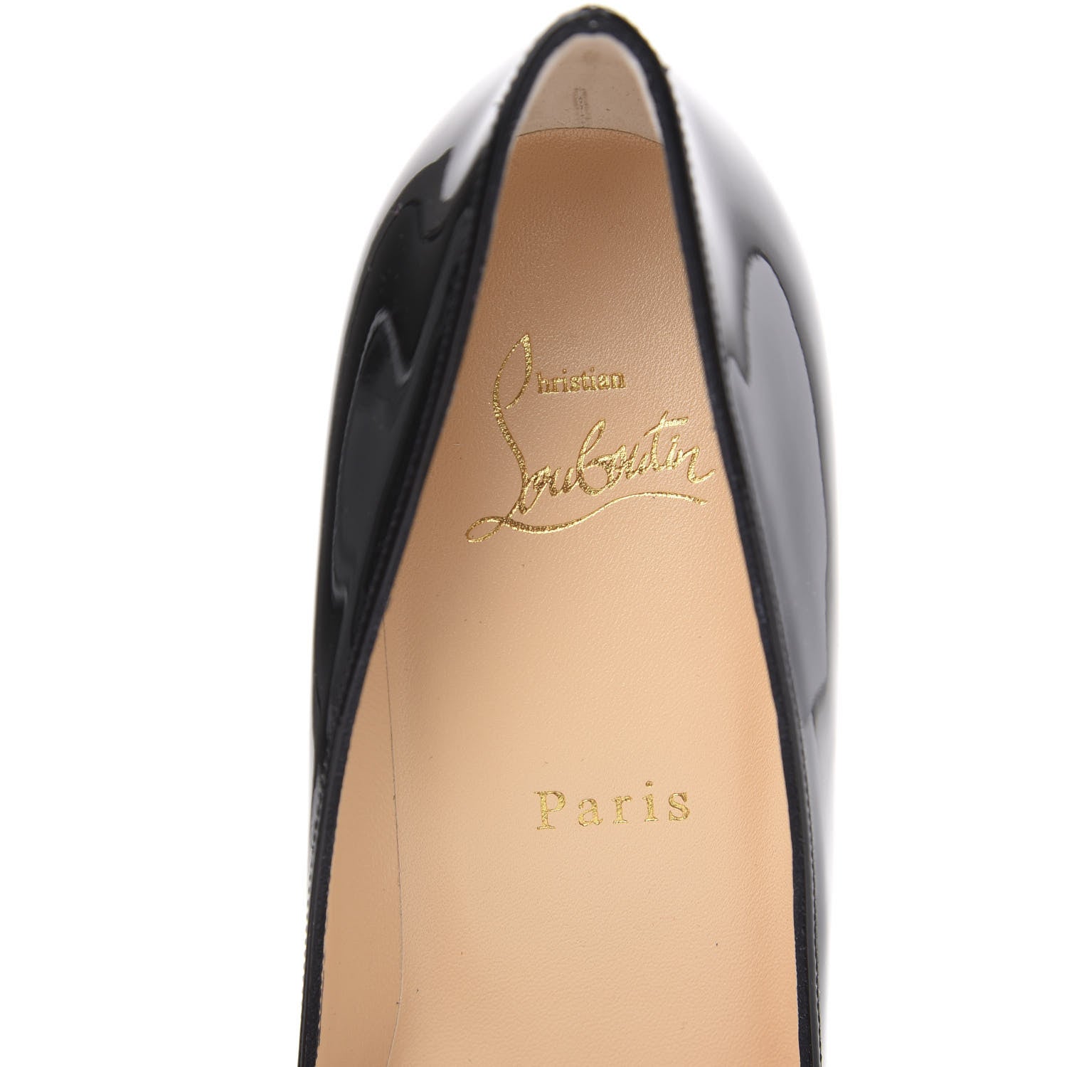 Christian Louboutin Patent Pigalle 85 Pumps 38 Black 7 of 8