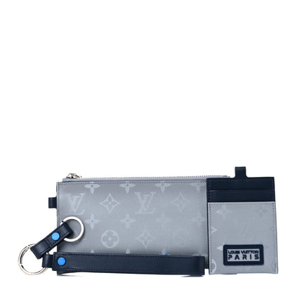 Louis Vuitton Monogram Satellite Alpha Pouch Silver 7 of 9