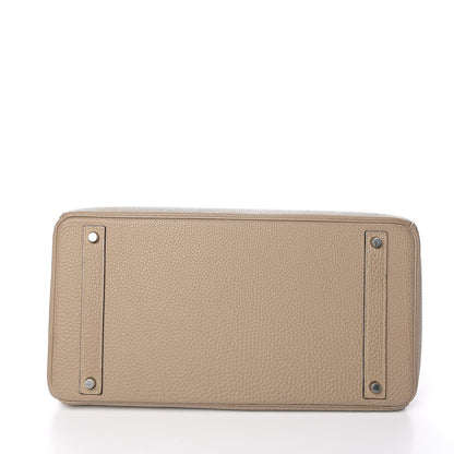 Hermes Togo Birkin 40 Gris Tourterelle 5 of 32