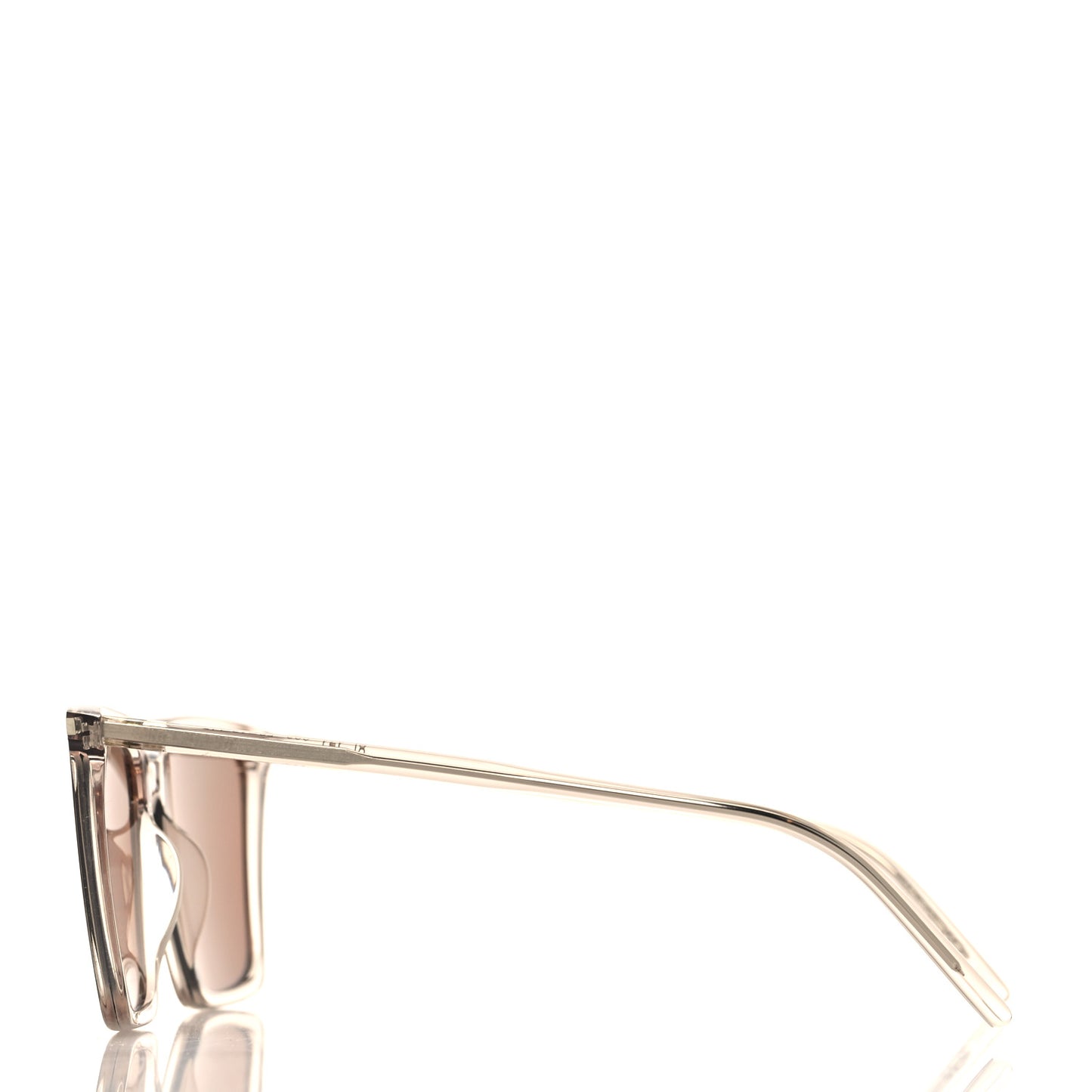 Transparent Acetate SL 474 Sunglasses Brown