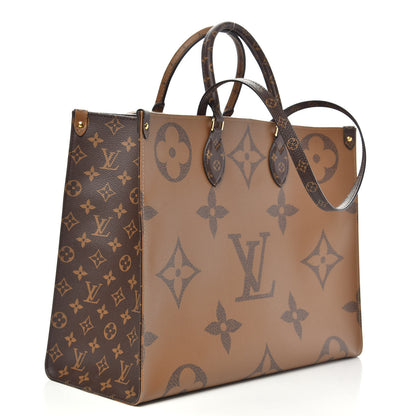 Louis Vuitton Reverse Monogram Giant Onthego GM 4 of 12
