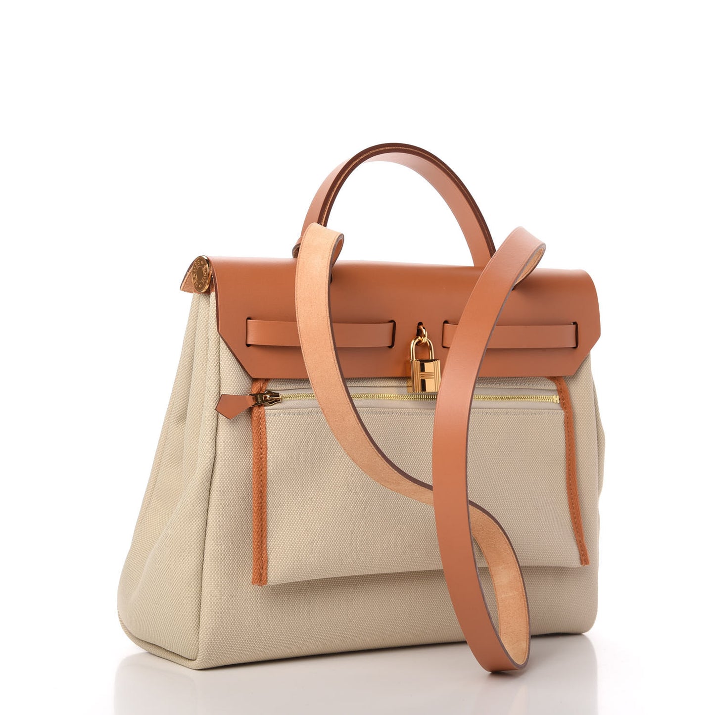 Vache Hunter Toile Herbag Zip 31 PM Trench Gold