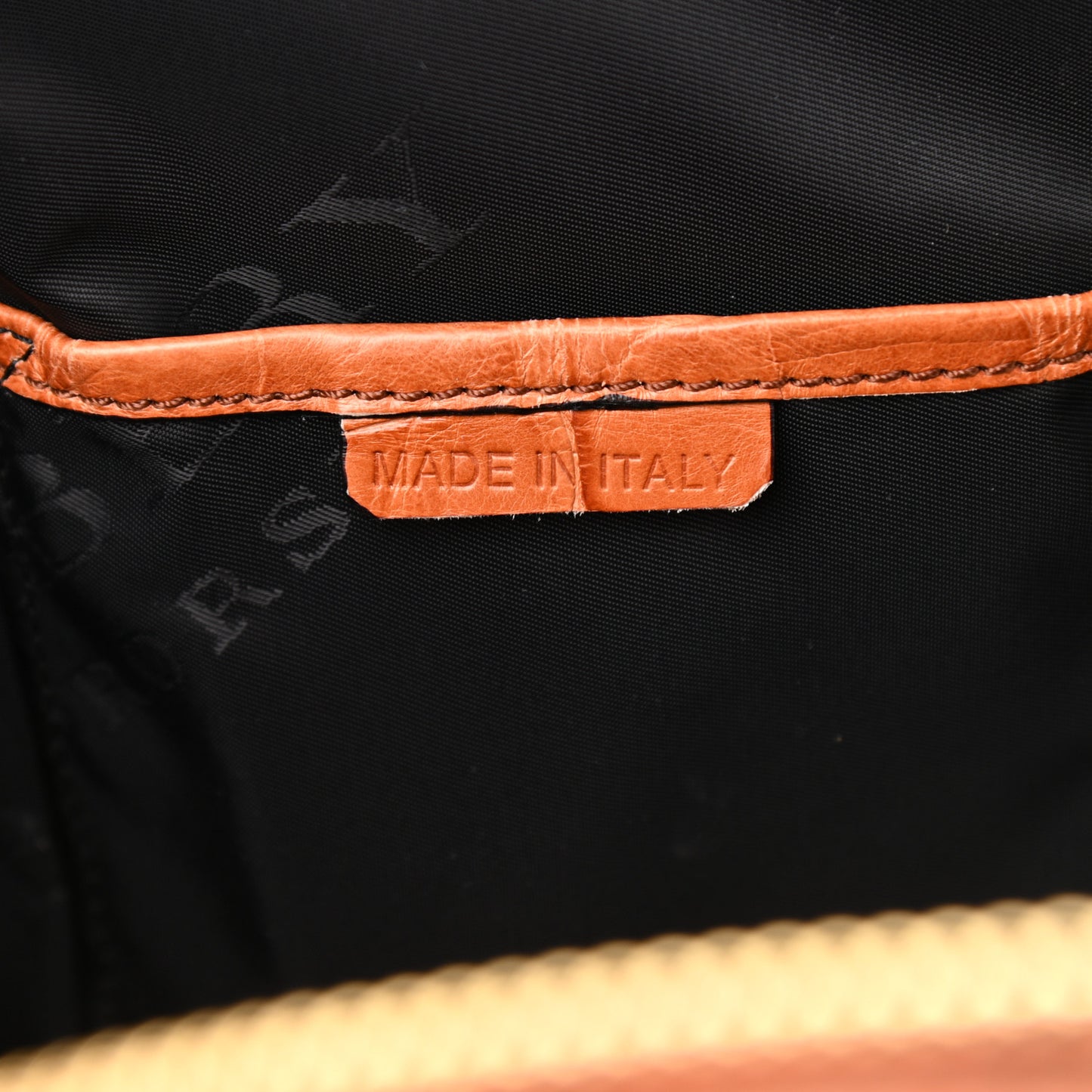 Haymarket Check Suede Prorsum Tassel Bowling Bag Tangerine