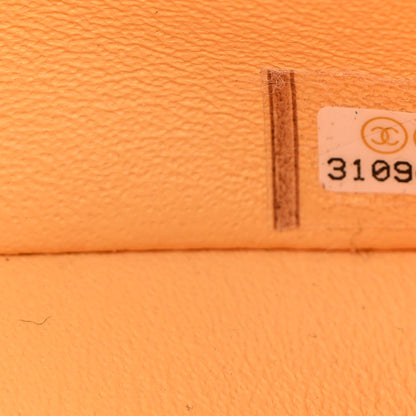 Chanel Lambskin Quilted Mini Rectangular Flap Pink Yellow 7 of 11