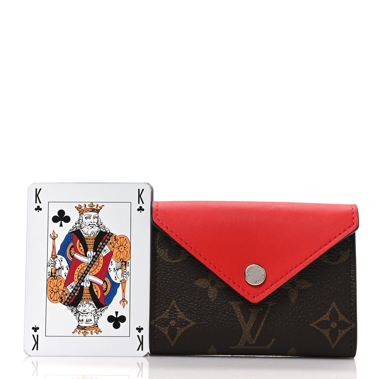 Monogram Playing Cards and Pouch Arsene Red