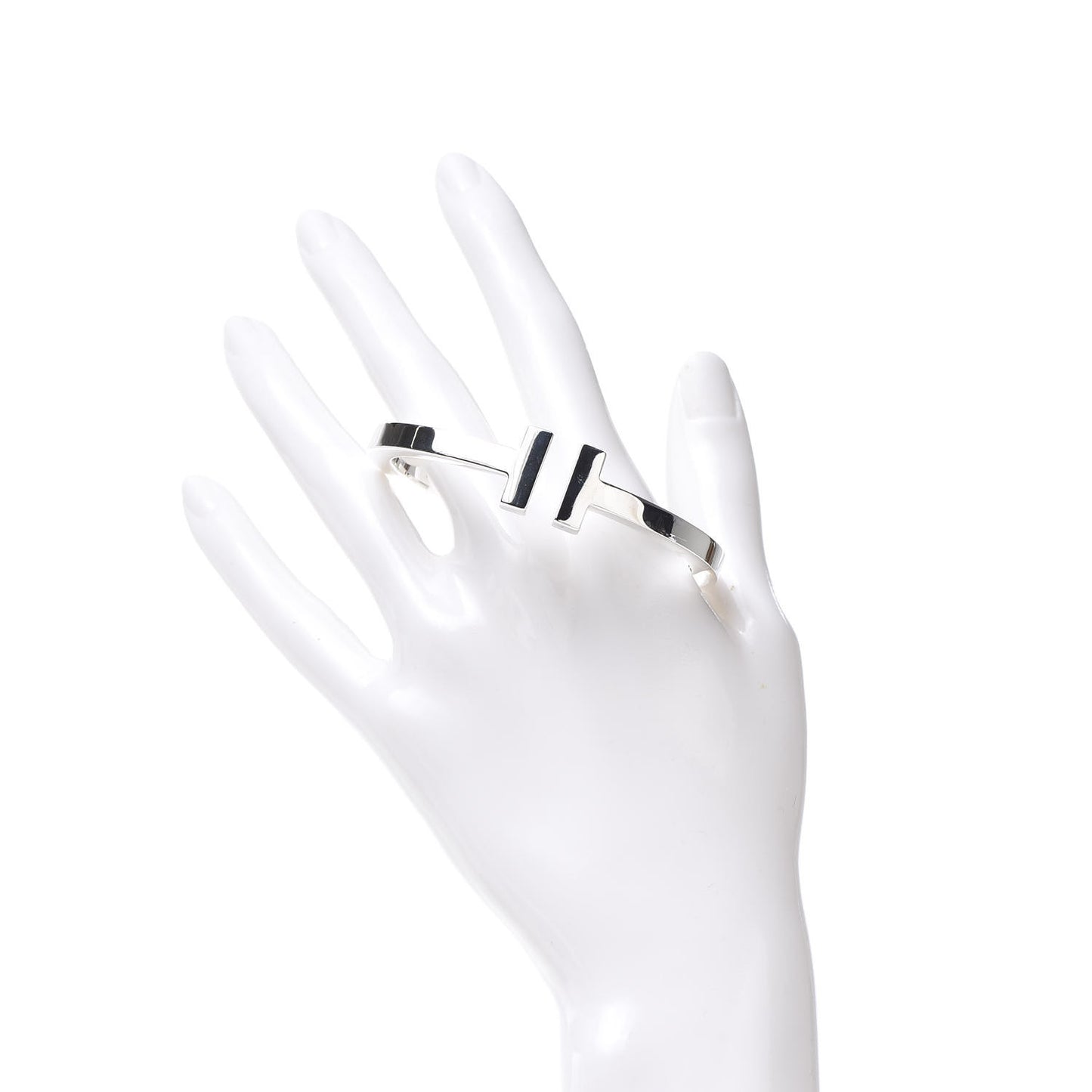 Sterling Silver T Square Bracelet