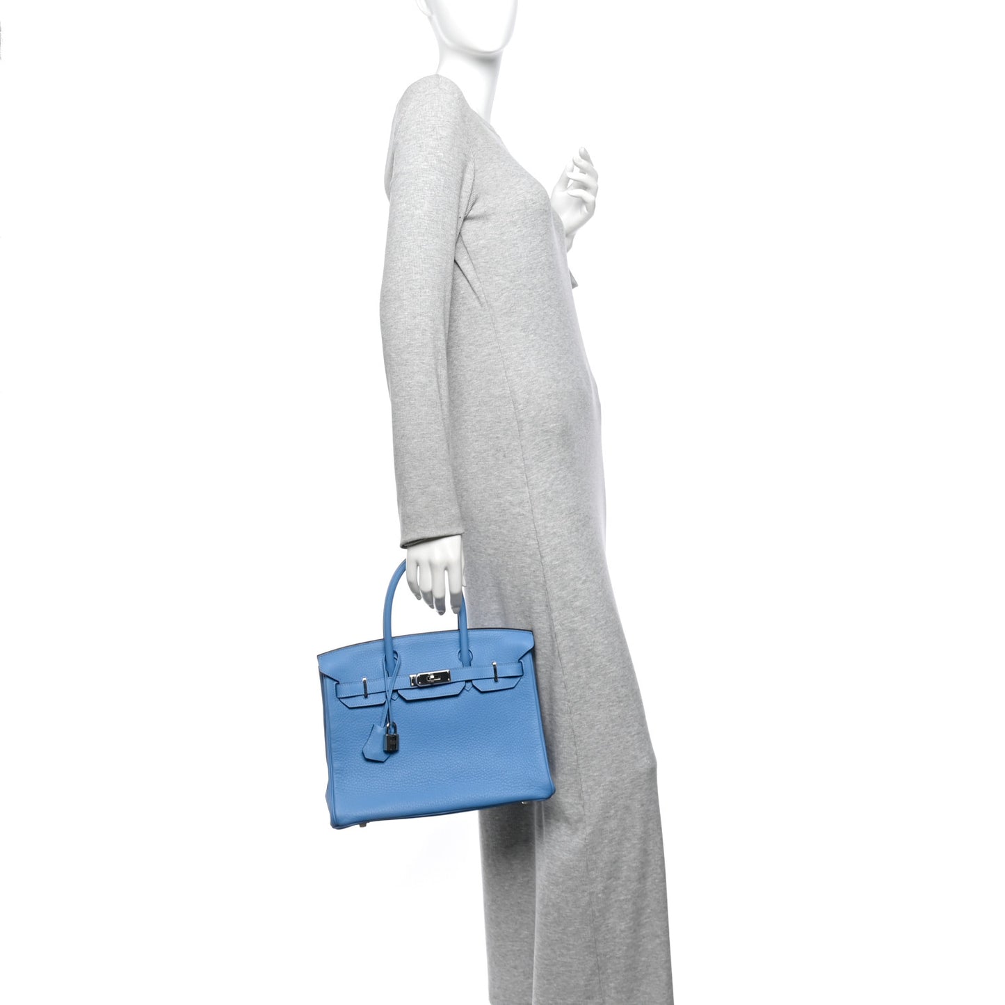 Togo BIRKIN 30 Bleu Paradis
