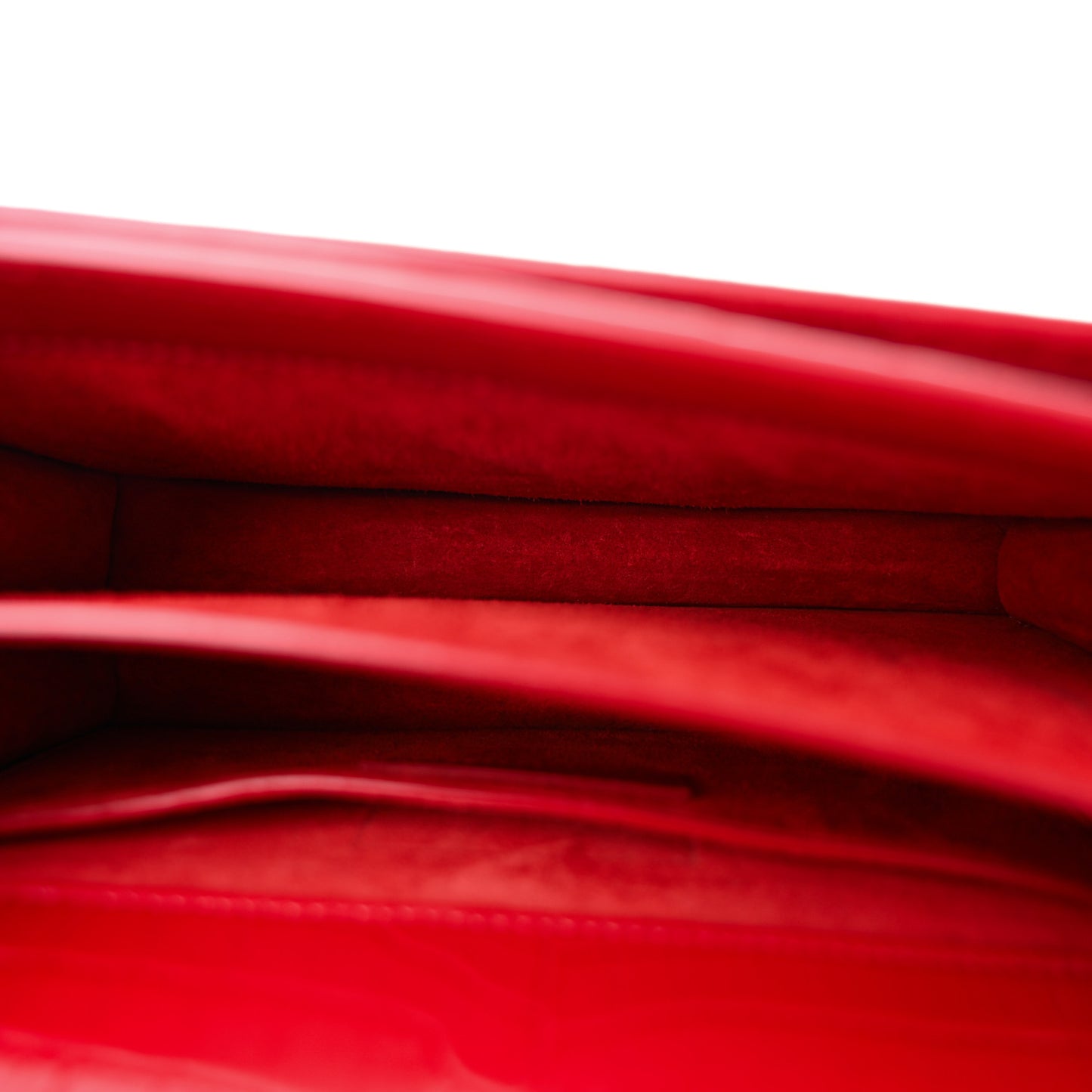 Calfskin Crocodile Embossed Medium Monogram Sunset Rouge Eros