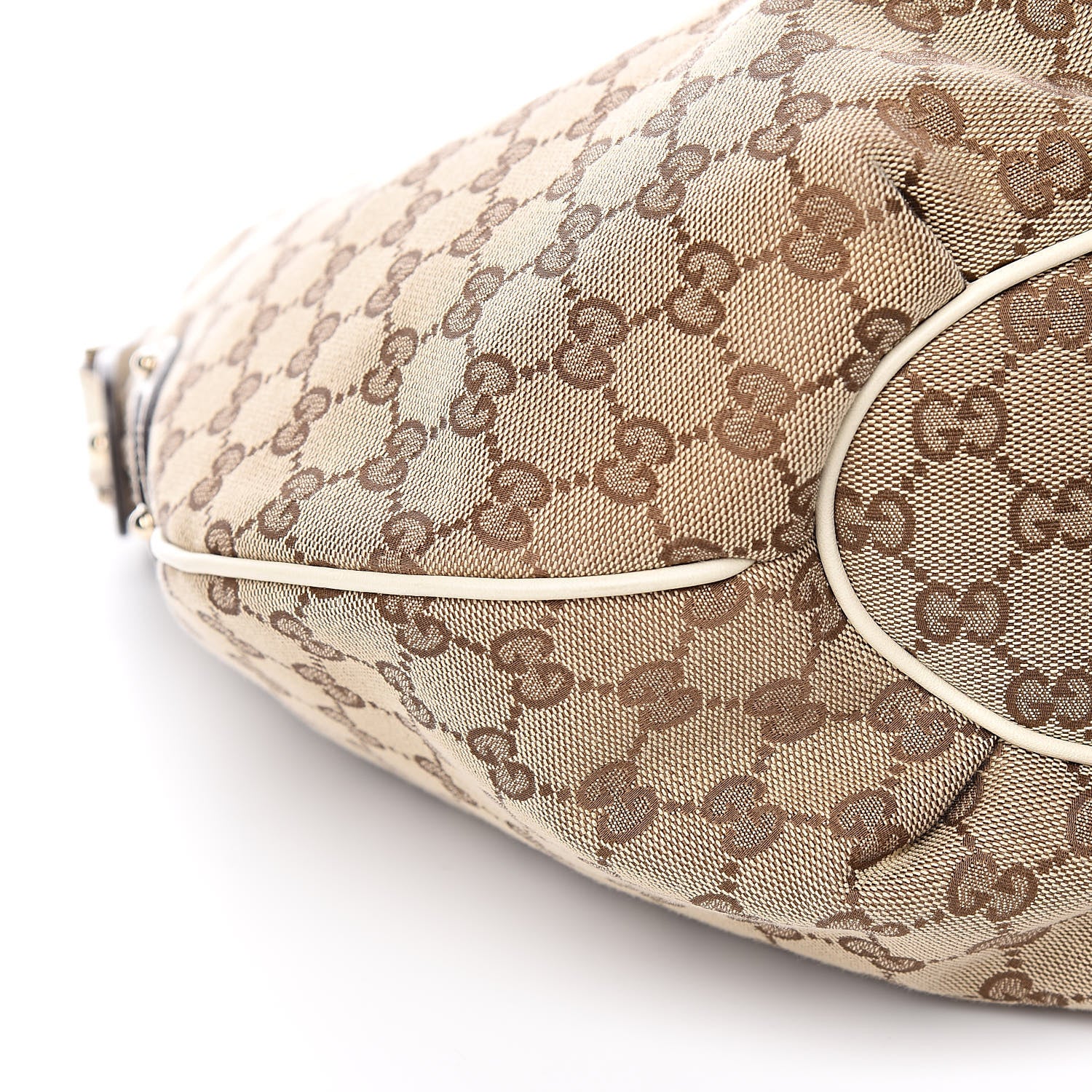 Gucci Monogram Medium Pelham Hobo Off White 8 of 10