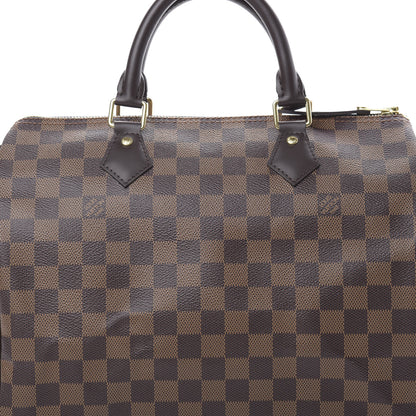 Louis Vuitton Damier Ebene Speedy 30 8 of 11