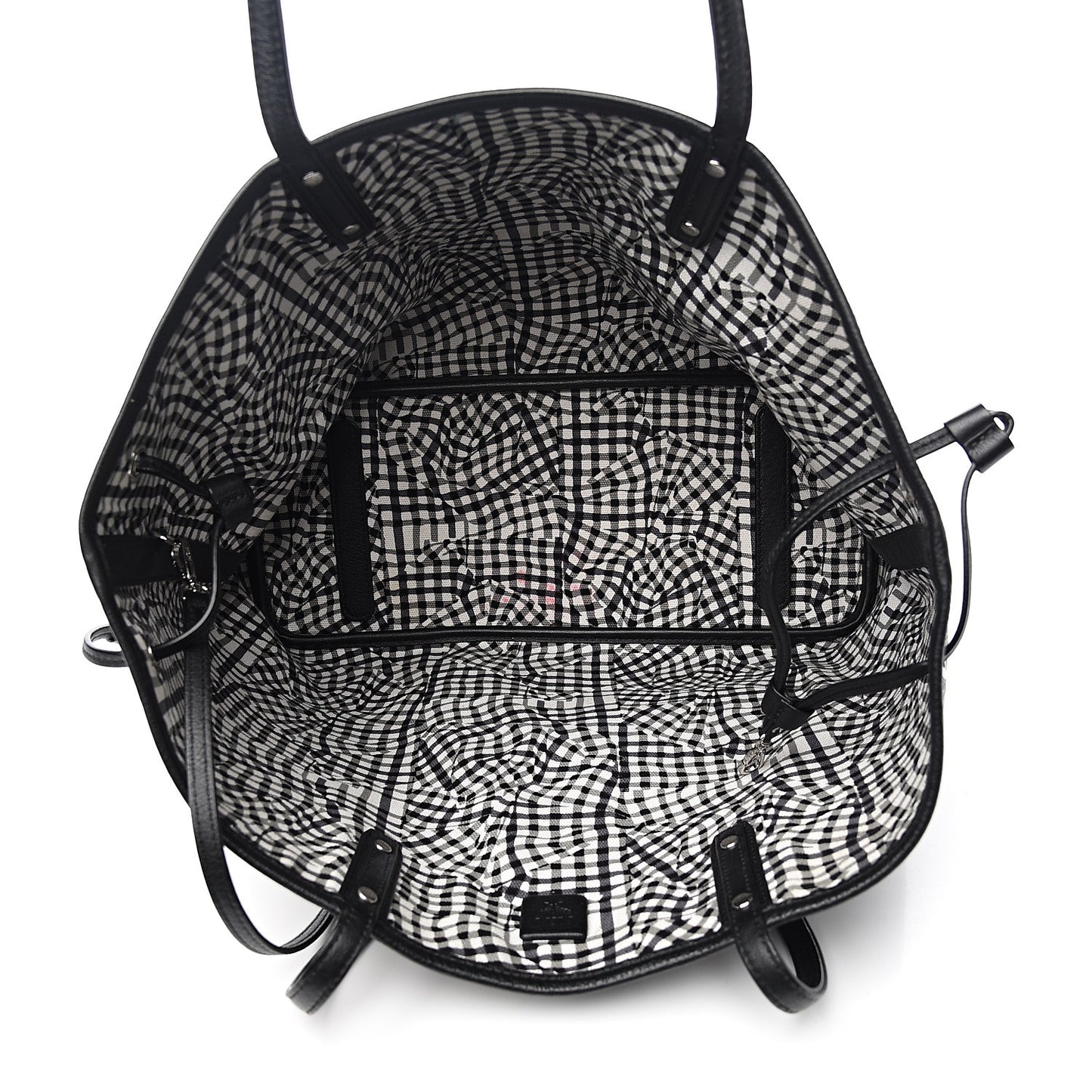 Visetos Medium Project Reversible Shopper Tote Black