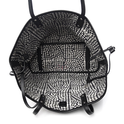 MCM Visetos Medium Project Reversible Shopper Tote Black 8 of 12