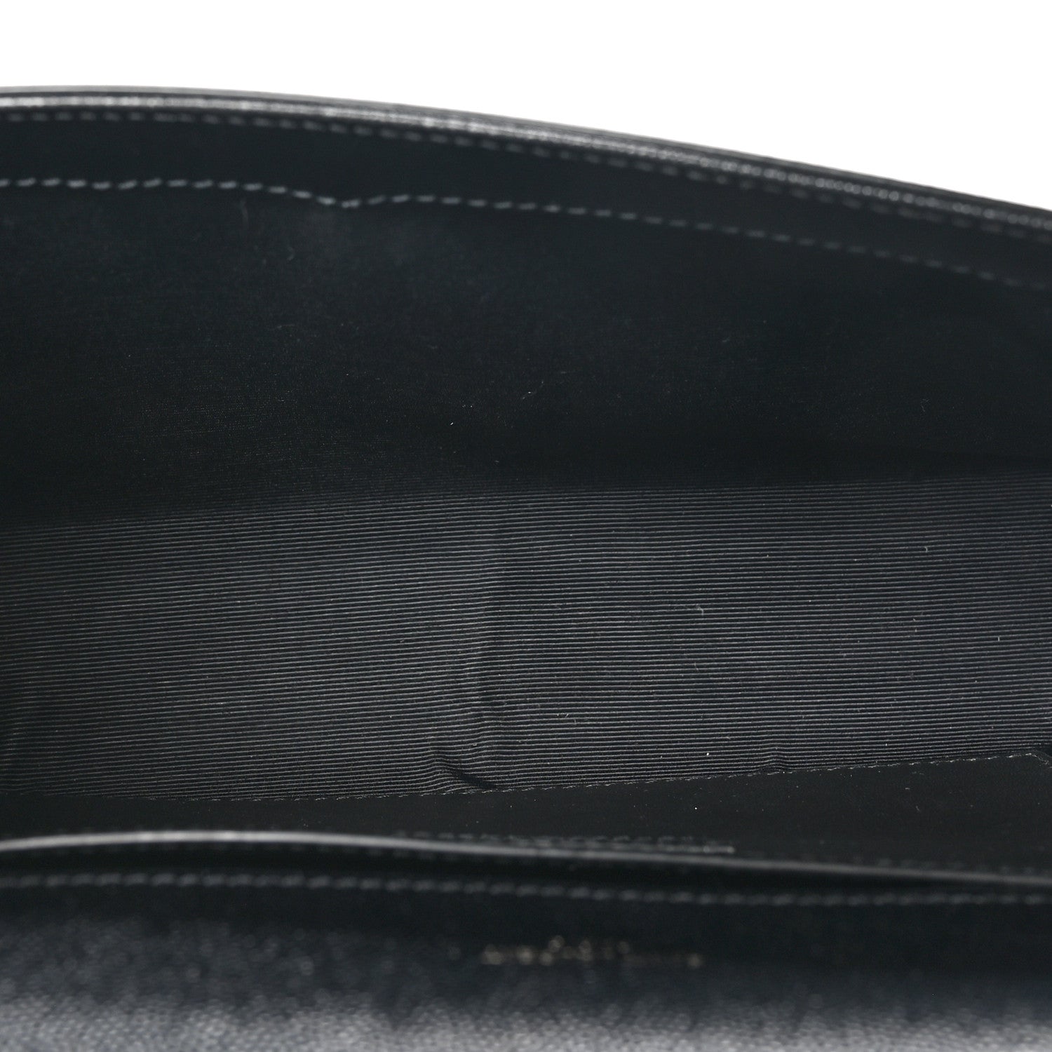 Saint Laurent Grain De Poudre Medium Classic Monogram Monochrome Kate Satchel Black 5 of 10