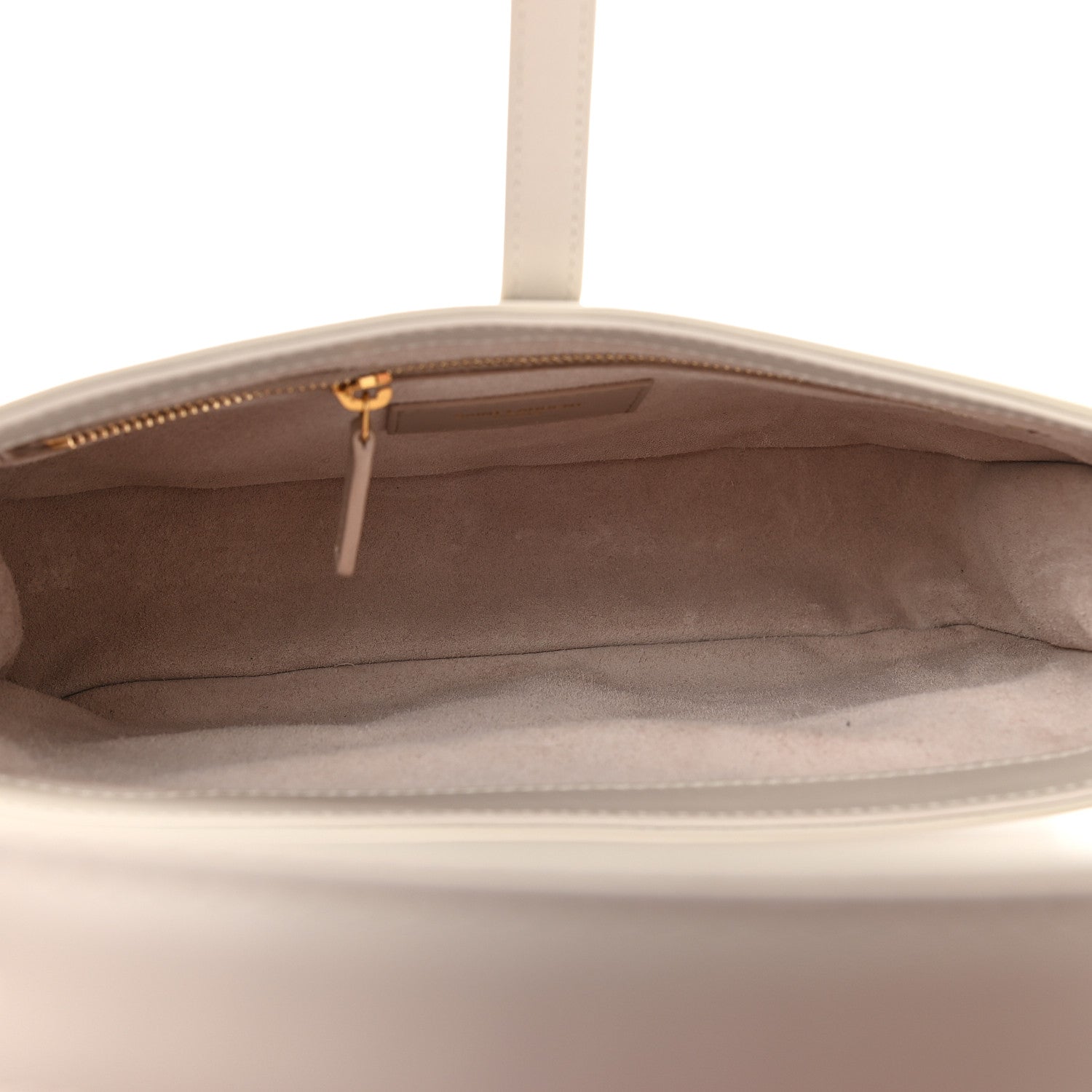 Saint Laurent Smooth Calfskin Le 5 A 7 Hobo Blanc Vintage 5 of 8