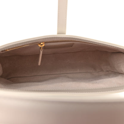 Saint Laurent Smooth Calfskin Le 5 A 7 Hobo Blanc Vintage 5 of 8