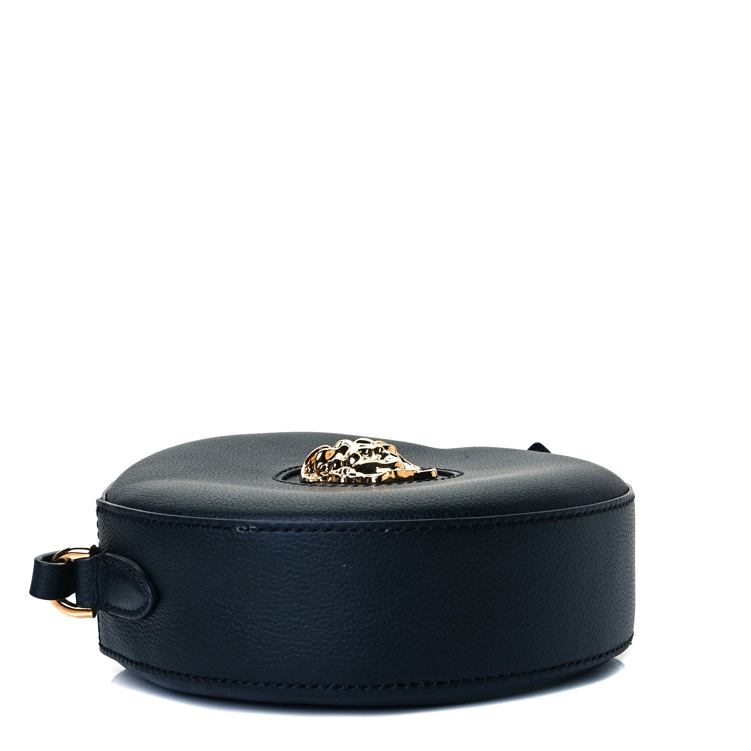 Versace Calfskin La Medusa Round Camera Bag Black 3 of 8