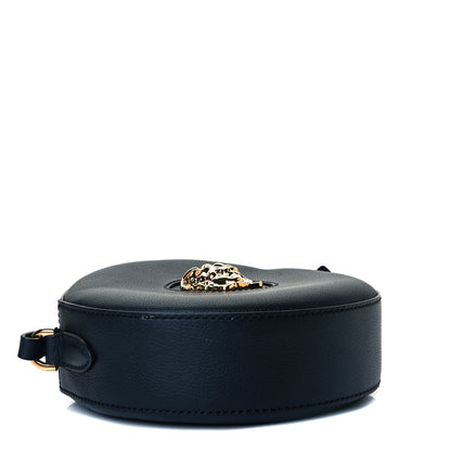 Versace Calfskin La Medusa Round Camera Bag Black 3 of 8