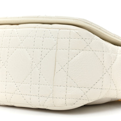 Christian Dior Calfskin Cannage Small Caro Bag Ivory 7 of 10