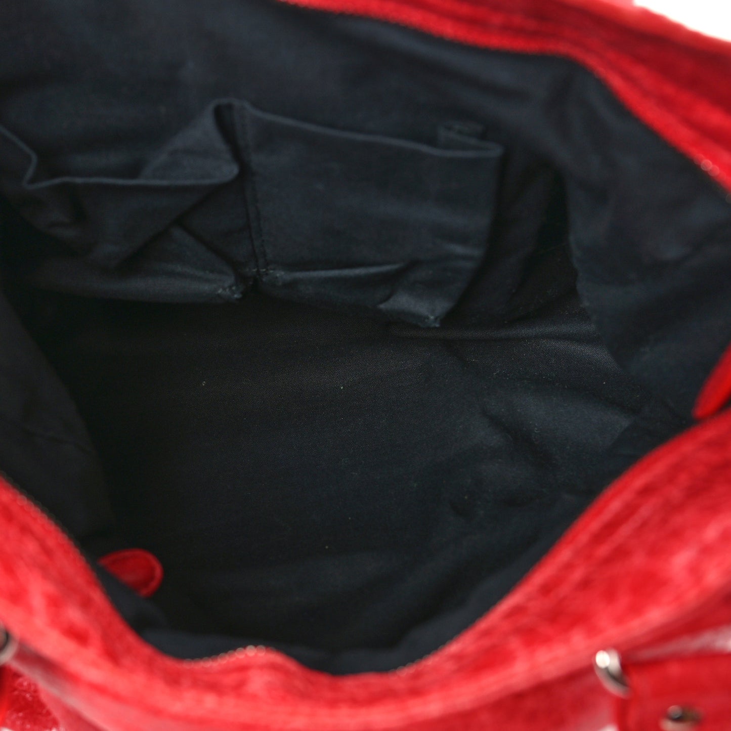 Agneau Giant 12 Silver Hardware Velo Rouge Cardinal