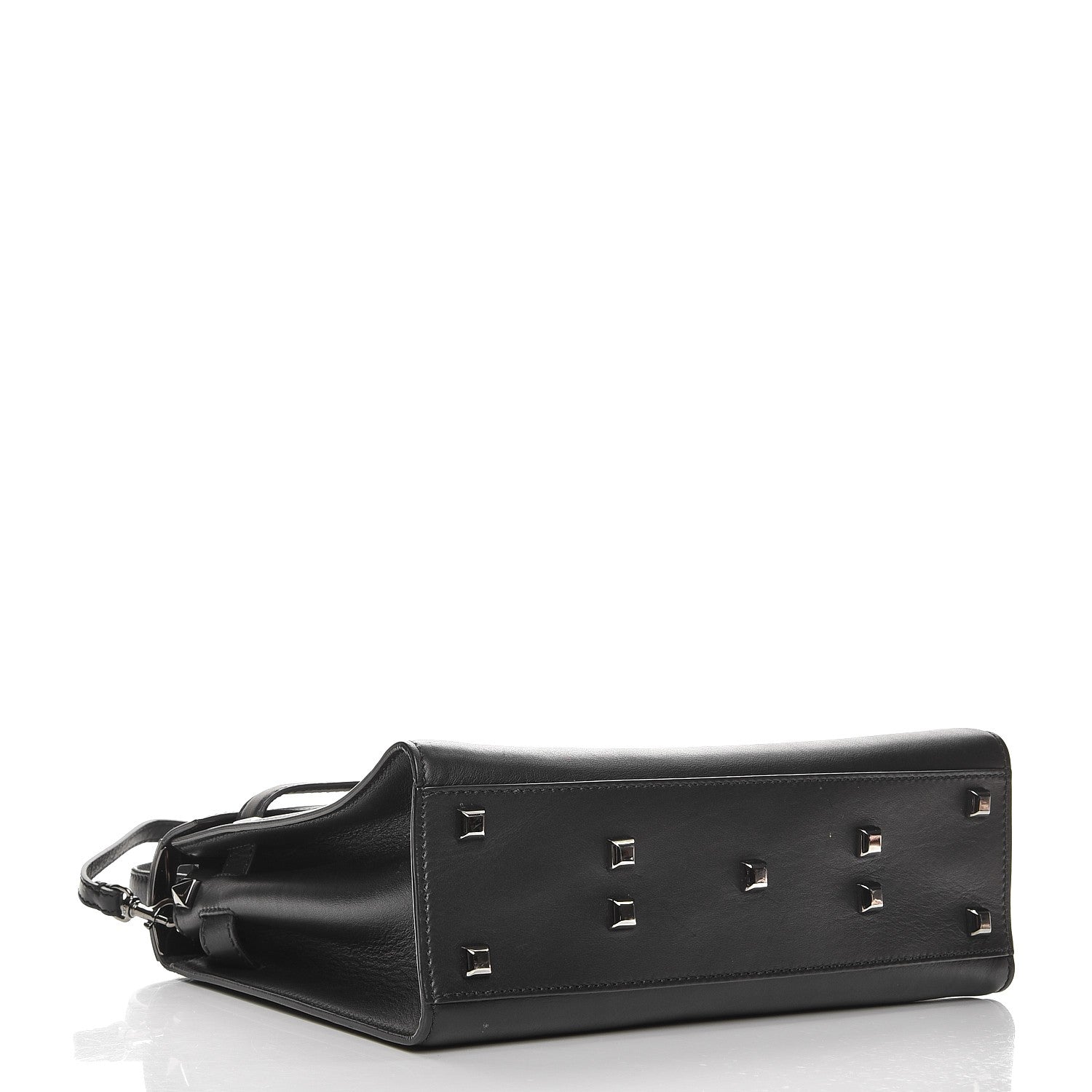Valentino Garavani Calfskin Medium My Rockstud Frame Bag Black 5 of 12