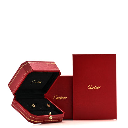 Cartier 18K Yellow Gold LOVE Earrings 5 of 5