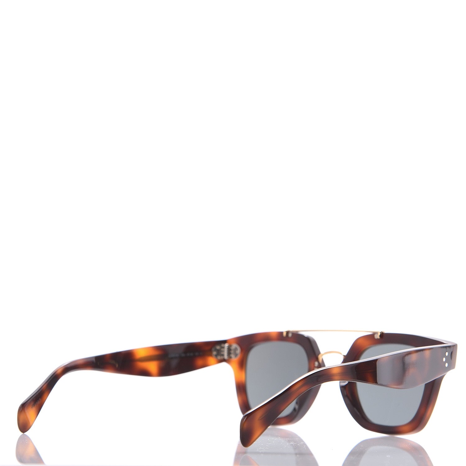 Celine Bridge Sunglasses CL 40024U Havana 4 of 6