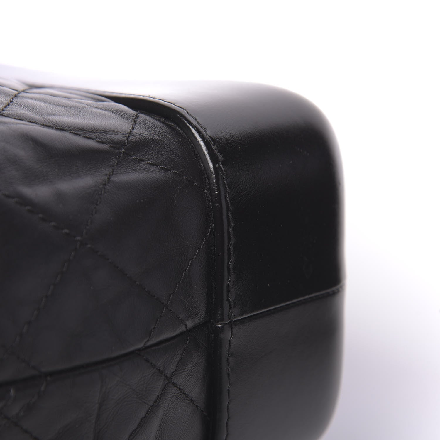 Chanel Aged Calfskin Quilted Small Gabrielle Backpack Black 11 of 14