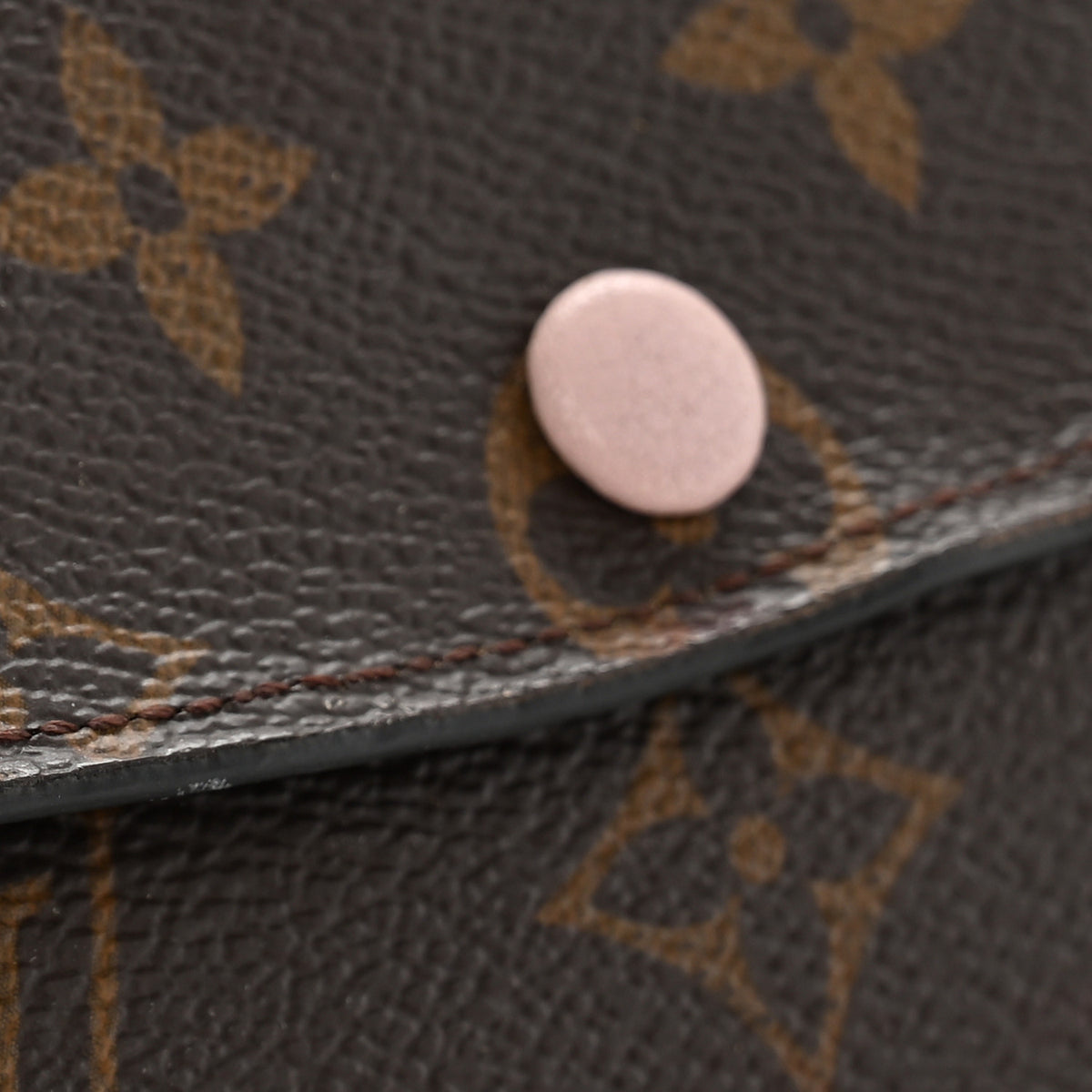 Monogram Emilie Wallet Rose Ballerine