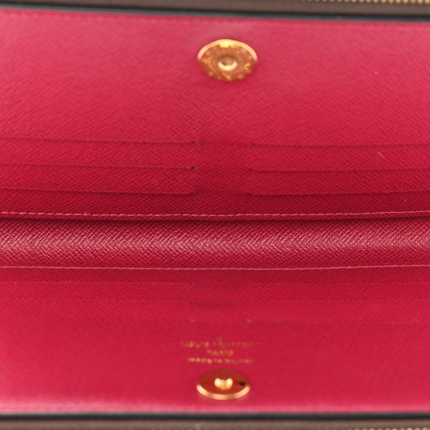 Louis Vuitton Monogram Adele Wallet Fuchsia 5 of 17