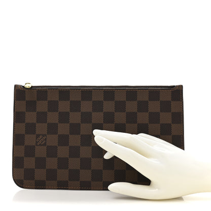 Louis Vuitton Damier Ebene Neverfull MM GM Pochette 2 of 6
