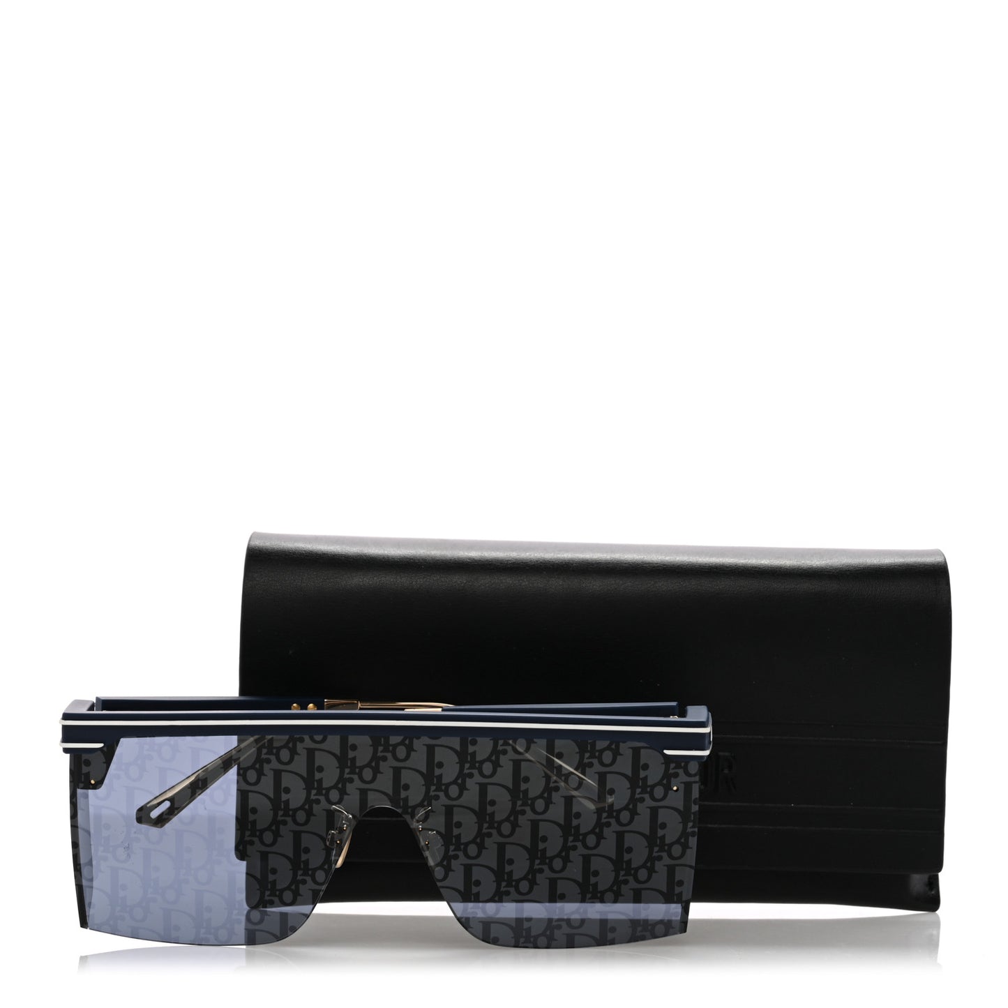 Oblique Diorclub M1U Mask Sunglasses Blue