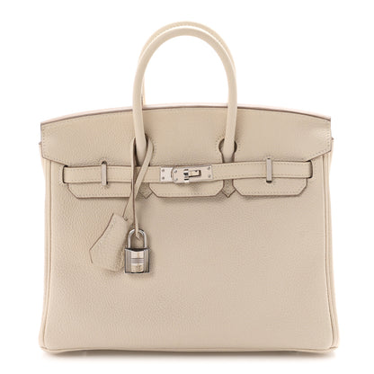 Hermes Togo Birkin 25 Craie 1 of 10