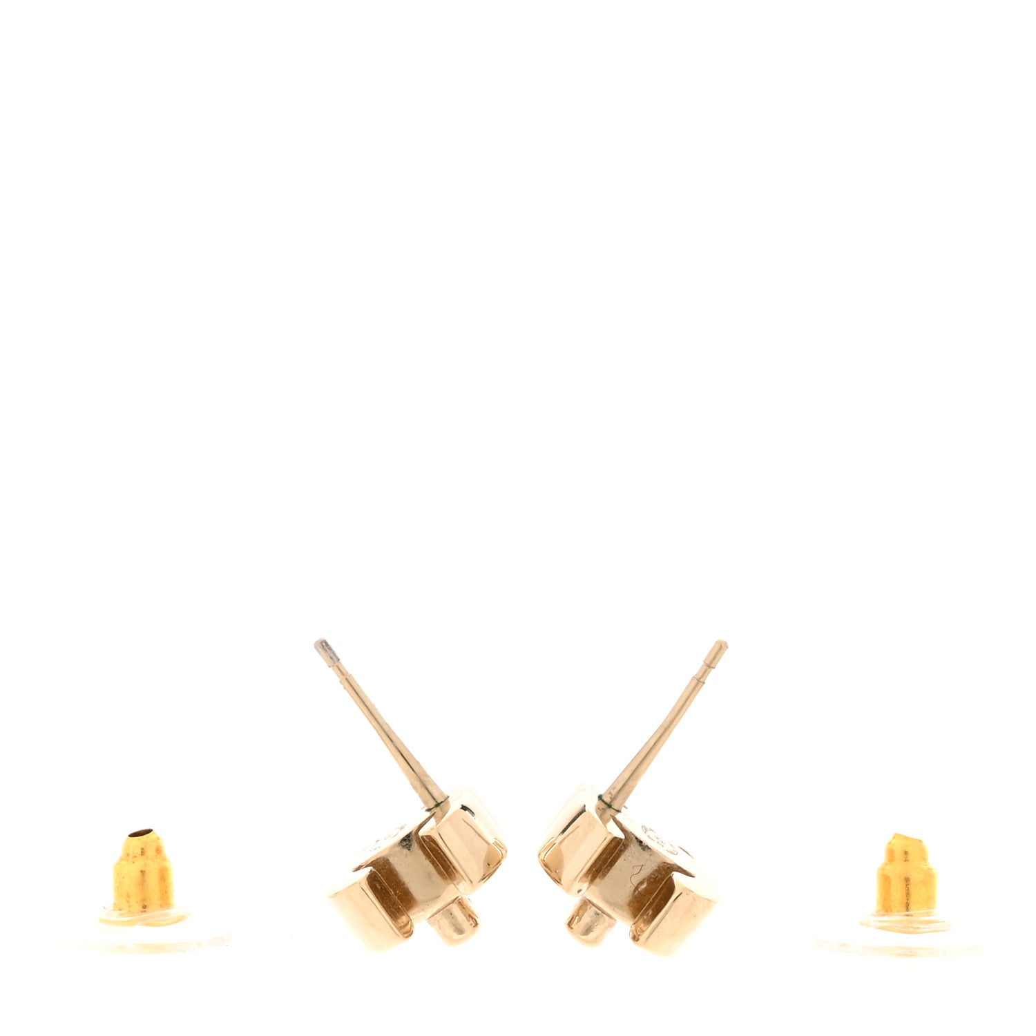 Chanel Metal CC Turnlock Earrings Gold 3 of 5