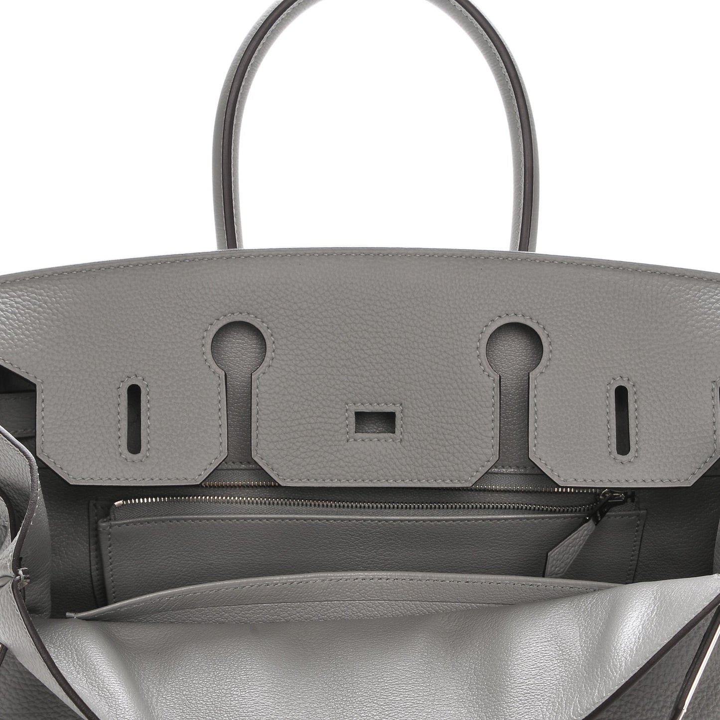 Togo Birkin 30 Gris Mouette