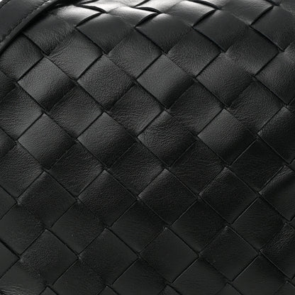 Bottega Veneta Calfskin Intrecciato Small Loop Top Handle Black 8 of 10