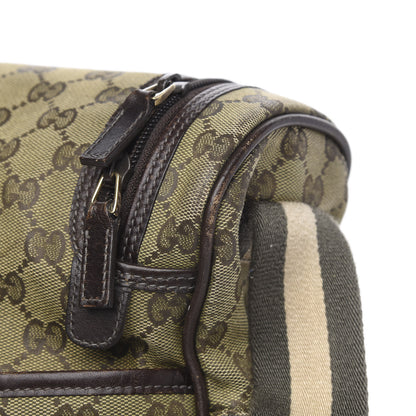 Gucci Monogram Large Diaper Bag Dark Brown 19 of 22