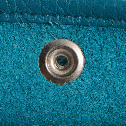 Hermes Taurillon Clemence Evelyne III PM Bleu Izmir 8 of 14